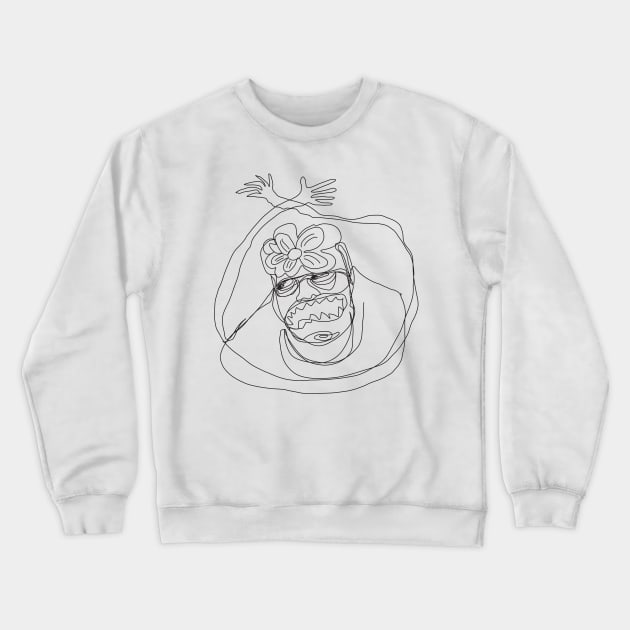 head Crewneck Sweatshirt by Antho